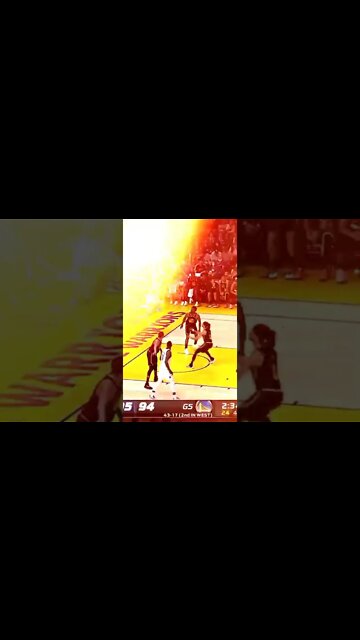 Steph's reaction kinda always funny