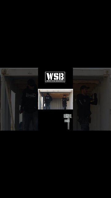 Wood Stud Bracket WSB Now Available! #container #framing #shortsvideo