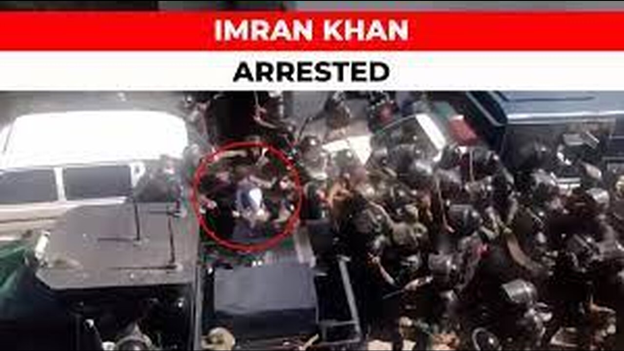 Imran Khan arrestedImran Khan arrested