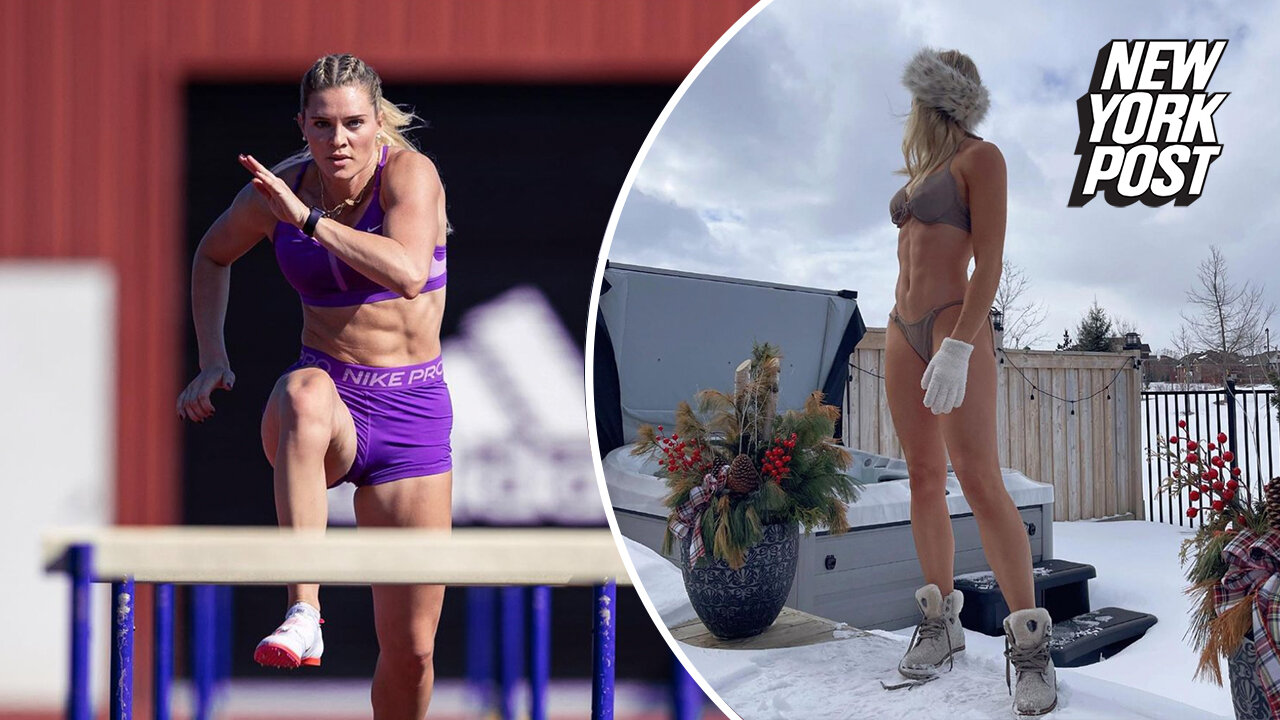 Olympic pole vaulter Alysha Newman 'caught between seasons' in sexy Instagram post