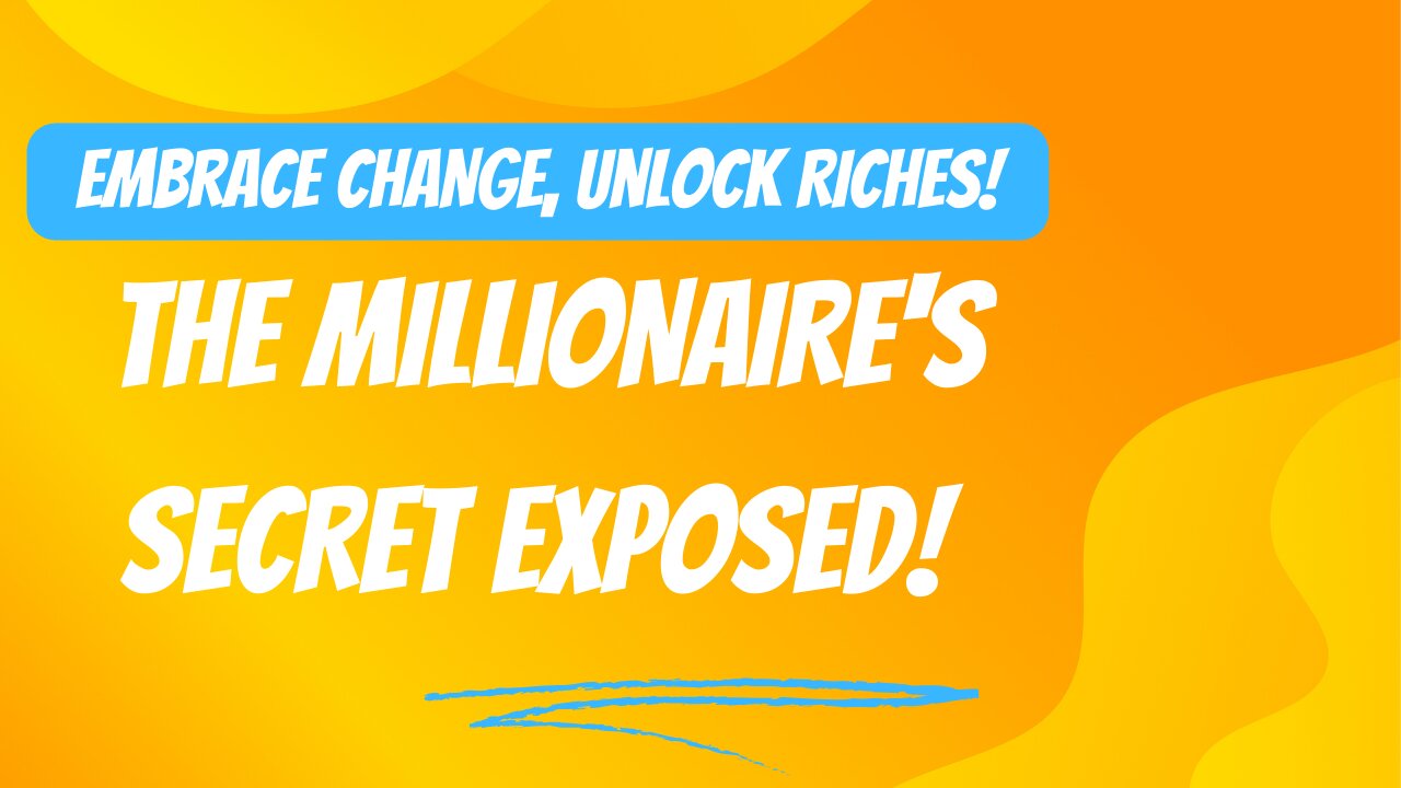 💰💥 How To Embrace CHANGE and Get RICH Quick! 😱💎