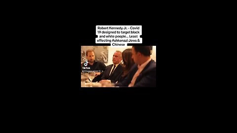 Covid 19 was designed to kill White and black people, Ashkenazi Jews & Chinese most immune