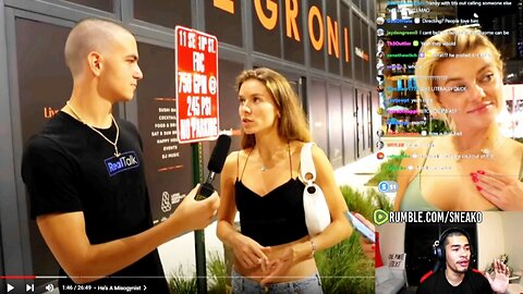 Sneako Quits Watching The Video After This.