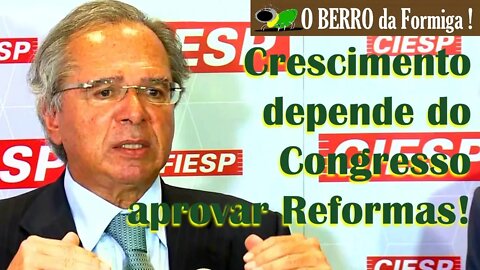 Coletiva completa de Paulo Guedes na FIESP