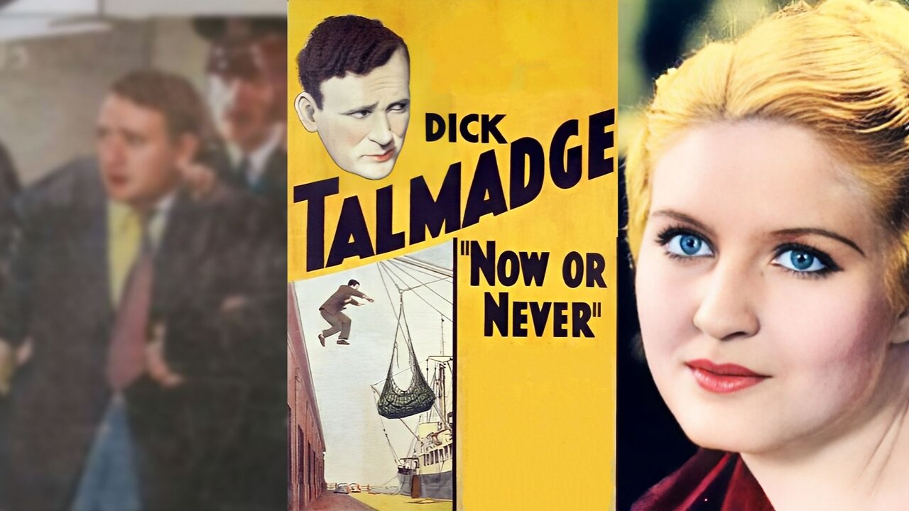 NOW OR NEVER (1935) Richard Talmadge, Janet Chandler & Eddie Davis | Drama | B&W