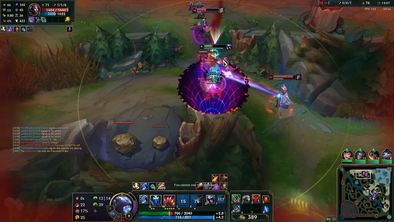 Feeding to win In jg Voli