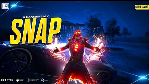 SNAP x BAARISHEIN♥️ | Viral Reel | BGMI Montage | Siddha Gaming