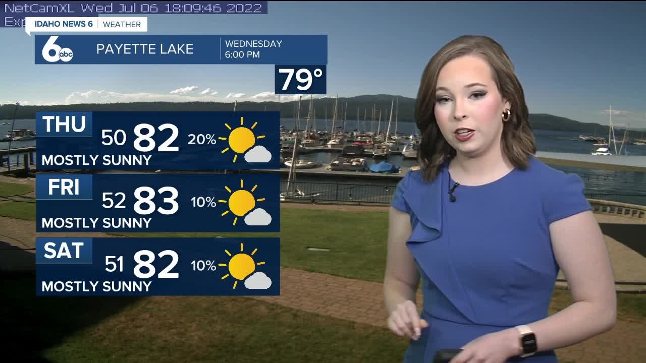 Anna's Thursday July 7, 2022 forecast