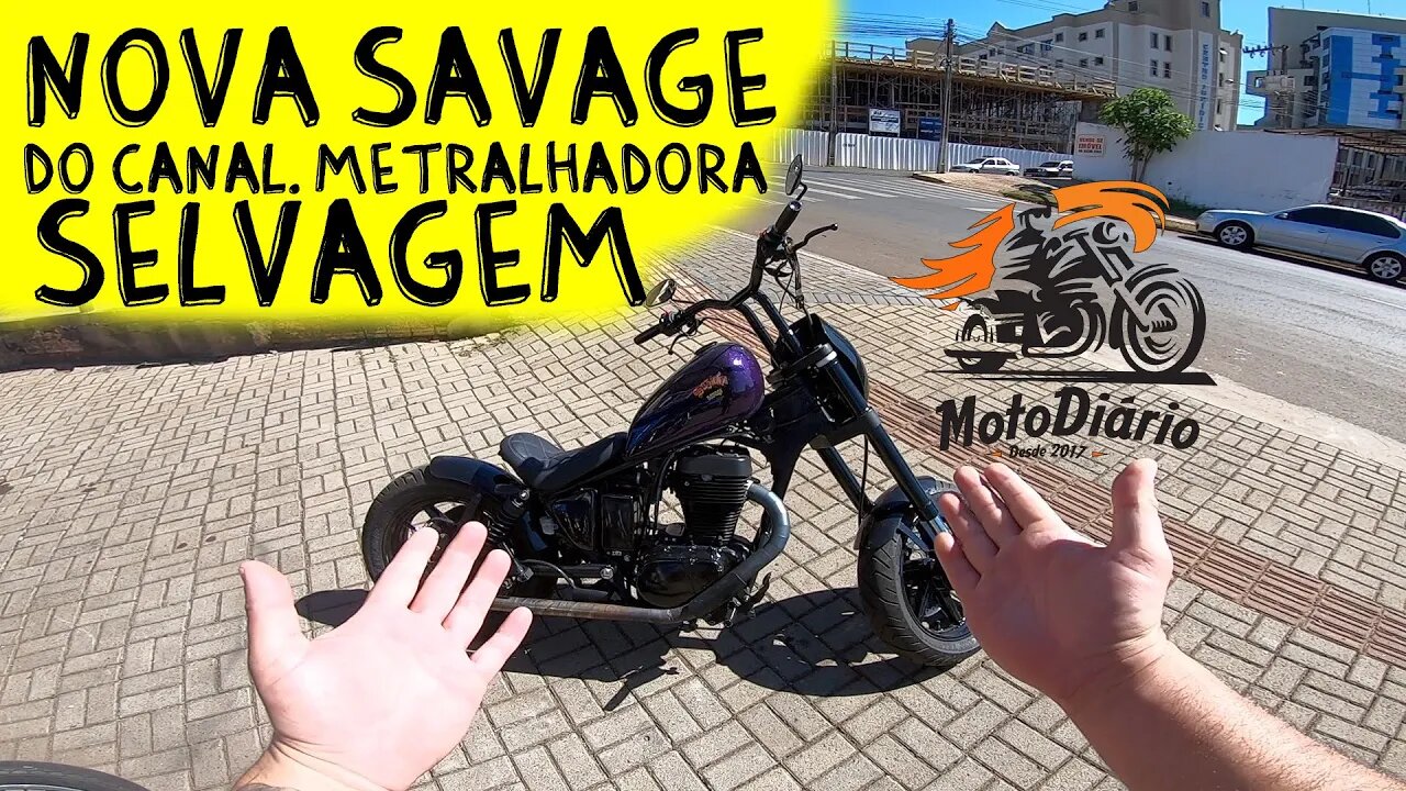 NOVA SAVAGE 650 do CANAL: "METRALHADORA SELVAGEM" é o nome dela, porque será?