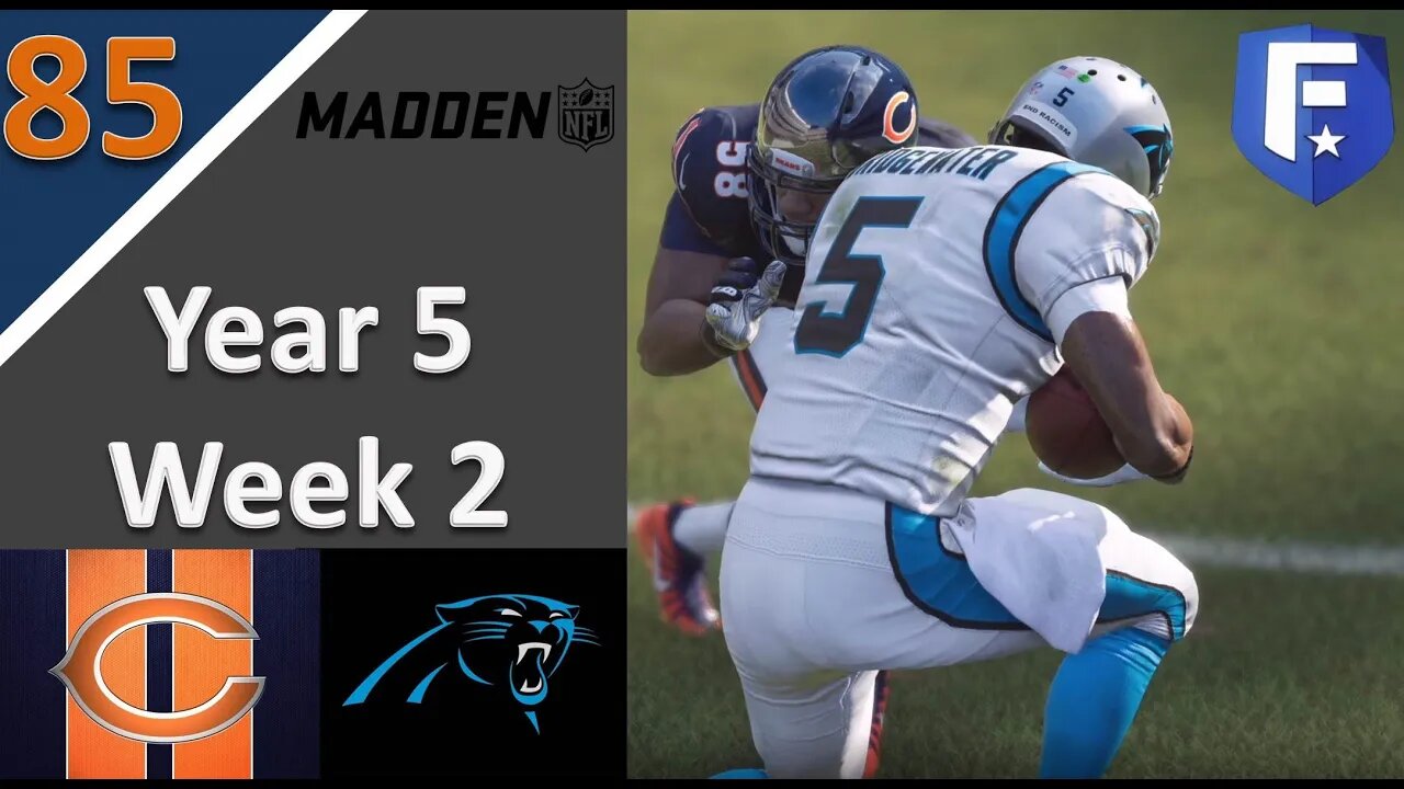 #85 Panthers Come to Town l Madden 21 Chicago Bears Franchise