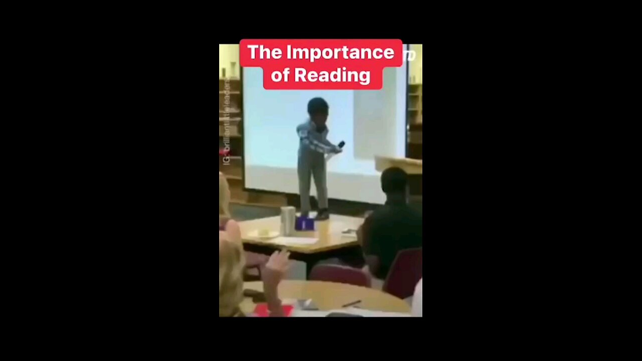 The importance of reading..
