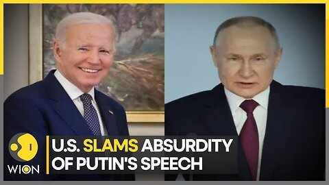 U.S. slams absurdity of Putin's anti-West speech | Latest English News | WION