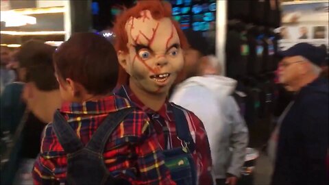 Las Vegas Halloween ~ Fremont St. 2018