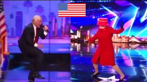 President Donald Trump Vs. Queen Elizabeth EPIC Dance off _ Who Wins?