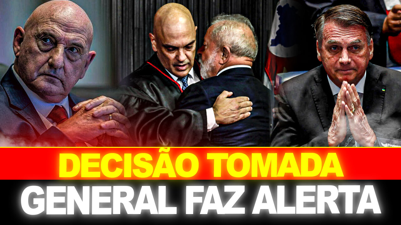 GENERAL FAZ DECLARAÇÃO !! MINISTRO DE LULA ENCURRALADO... MORAES TOMA DECISÃO URGENTE !!