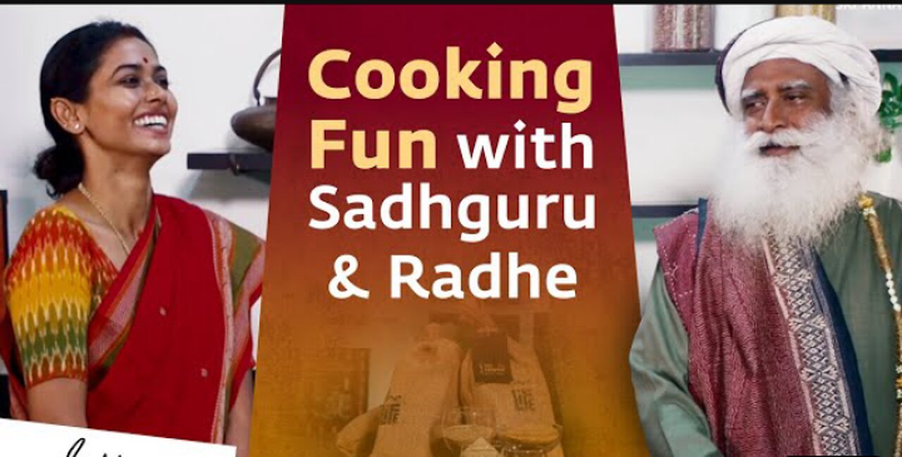 Sadguru And Radhe Cook A Ragi Dosa Together, Millet Recipe