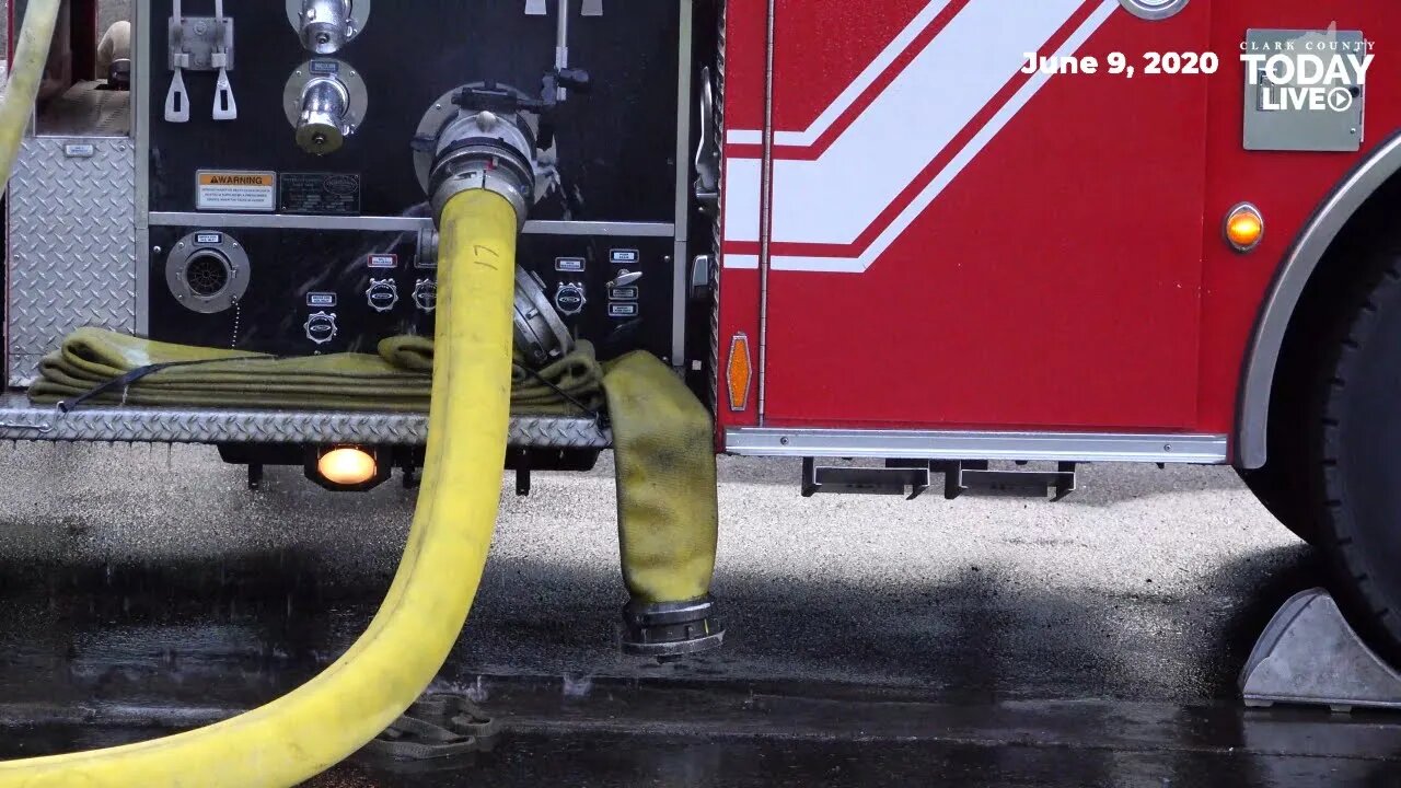 Clark County Fire & Rescue controls garage fire in Woodland
