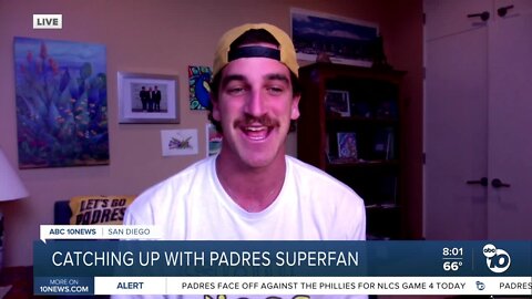 Catching up with Padres superfan Ryan Cohen