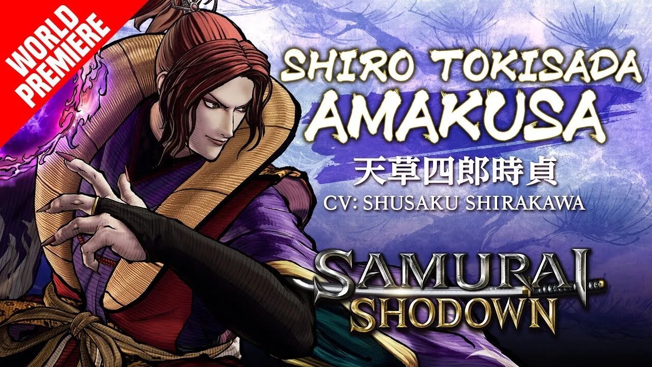 SHIRO TOKISADA AMAKUSA｜SAMURAI SHODOWN –DLC Character天草四郎時貞｜サムライスピリッツ SAMURAI SPIRITS –DLC Character