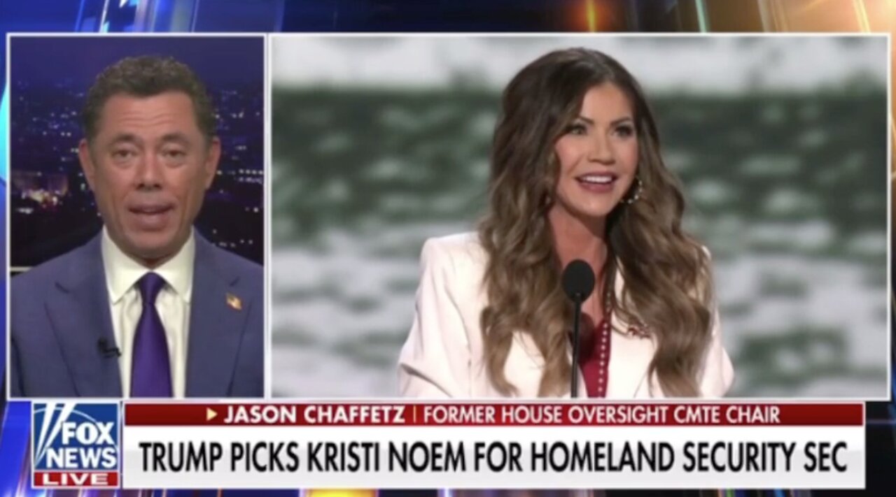 Trump picks Kristi Noem for Homeland Security Secretary