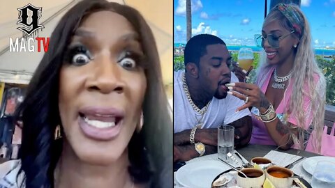 "I Ain't Messy" Momma Dee Responds To Trolls During Lunch Wit Scrappy's Ex Shay! 😱