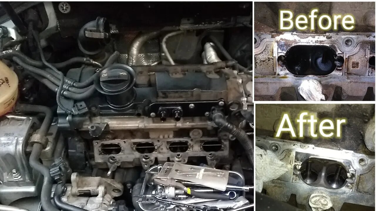 Volkswagen Passat 2.0T FSI intake manifold removal