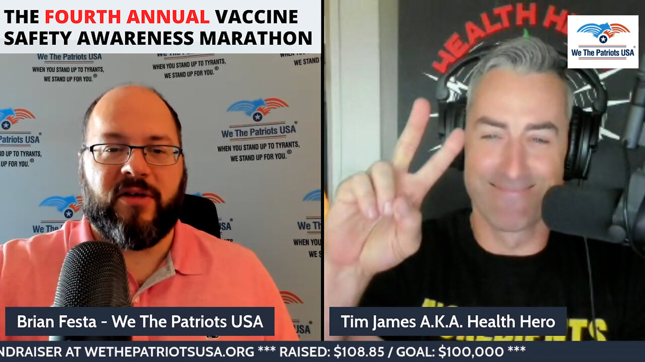 Tim James - Fourth Vaccine Safety Awareness Marathon (2023) - Clip 8