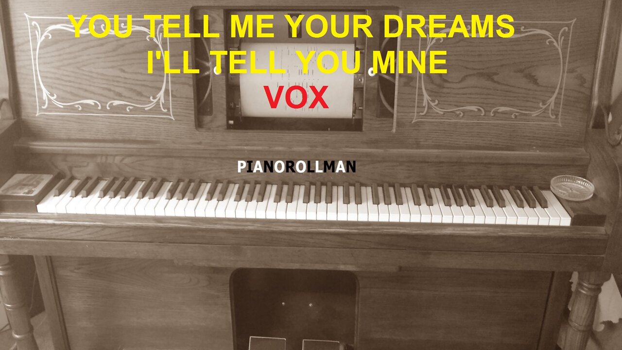 YOU TELL ME YOUR DREAM - VOX