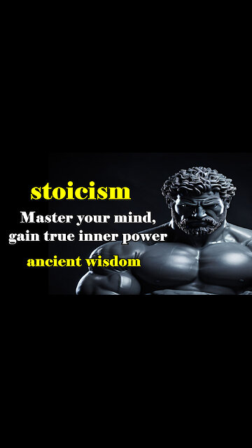 stoicism - Master your mind, gain true inner power. #stoic #AncientWisdom301