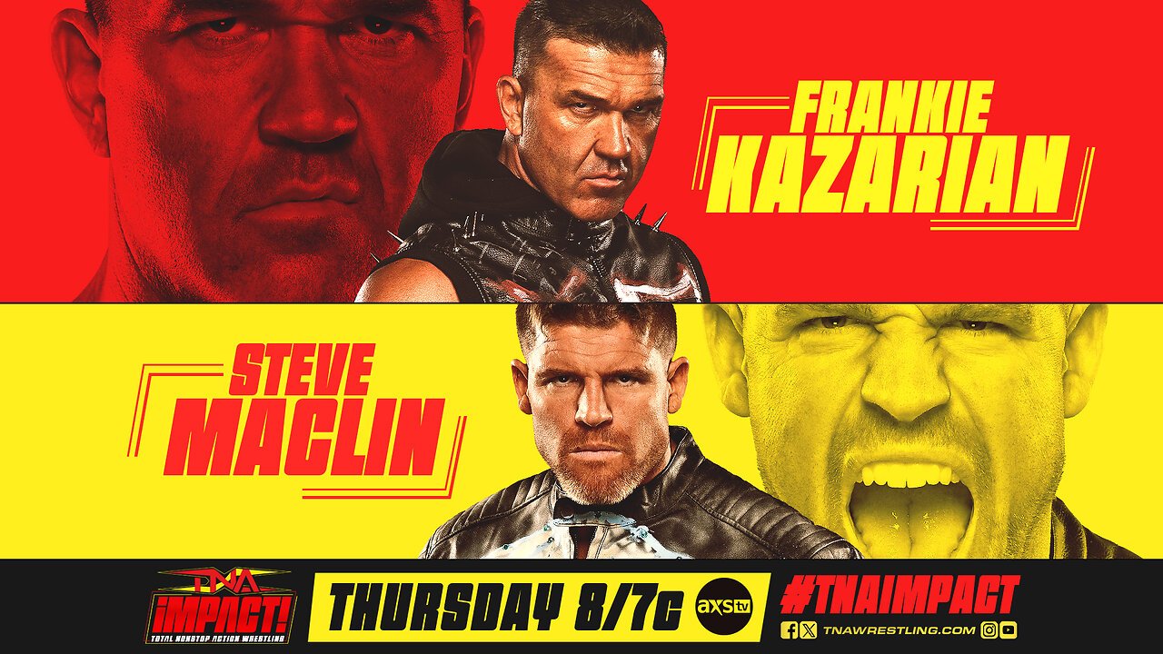 Frankie Kazarian vs. Steve Maclin: Rascalz Interference! #shorts