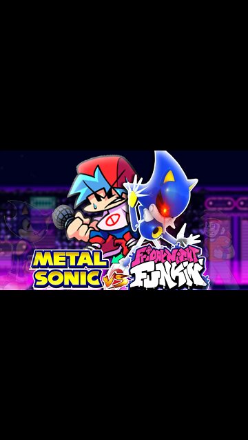 METAL SONIC contra FRIDAY NIGHT FUNKIN | vs Metal Sonic #shorts