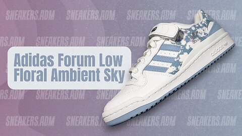 Adidas Forum Low Floral Ambient Sky (W) - GW4854 - @SneakersADM