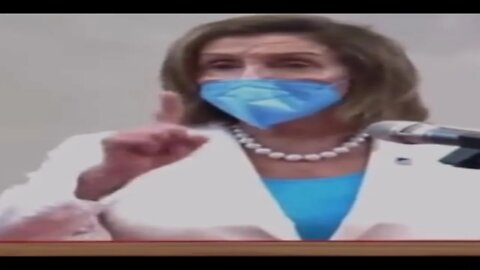 Pelosi's Incoherent ramble.