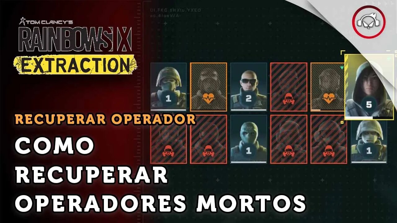 Rainbow six Extract, Como resgatar os operadores mortos | super dica PT-BR