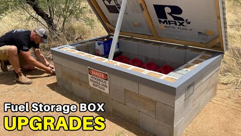 Fuel Storage Box - UPDATE & Temp Testing