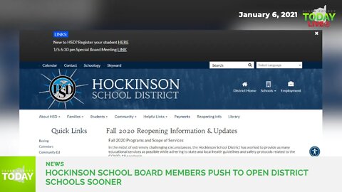 Hockinson School Board members push to open district schools sooner