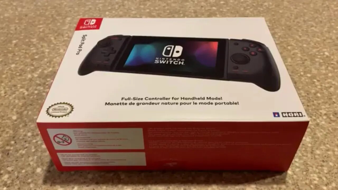 Hori Split Pad Pro (Black) - NINTENDO SWITCH - AMBIENT UNBOXING