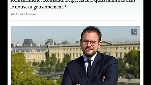 Remaniement : Rousseau, Bergé, Attal... quels ministres dans le nouveau gouvernement ?