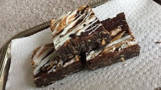 No Bake Chocolate Peanut Butter Bars