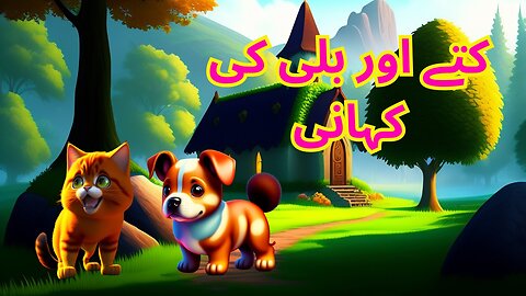 بلی اور کتے کی کہانی | Bedtime stories | Hindi story for kids | Urdu Story | for kids