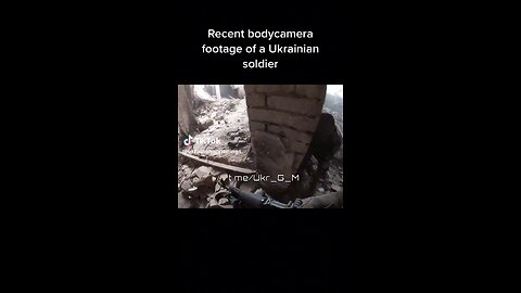 Footage Ukrainian Solider Body Cam