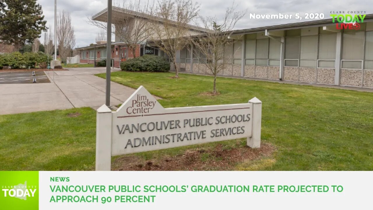 Vancouver Public Schools’ graduation rate projected to approach 90 percent