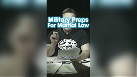 Alex Jones: The US Military is Preparing For Martial Law & Taking Your Guns