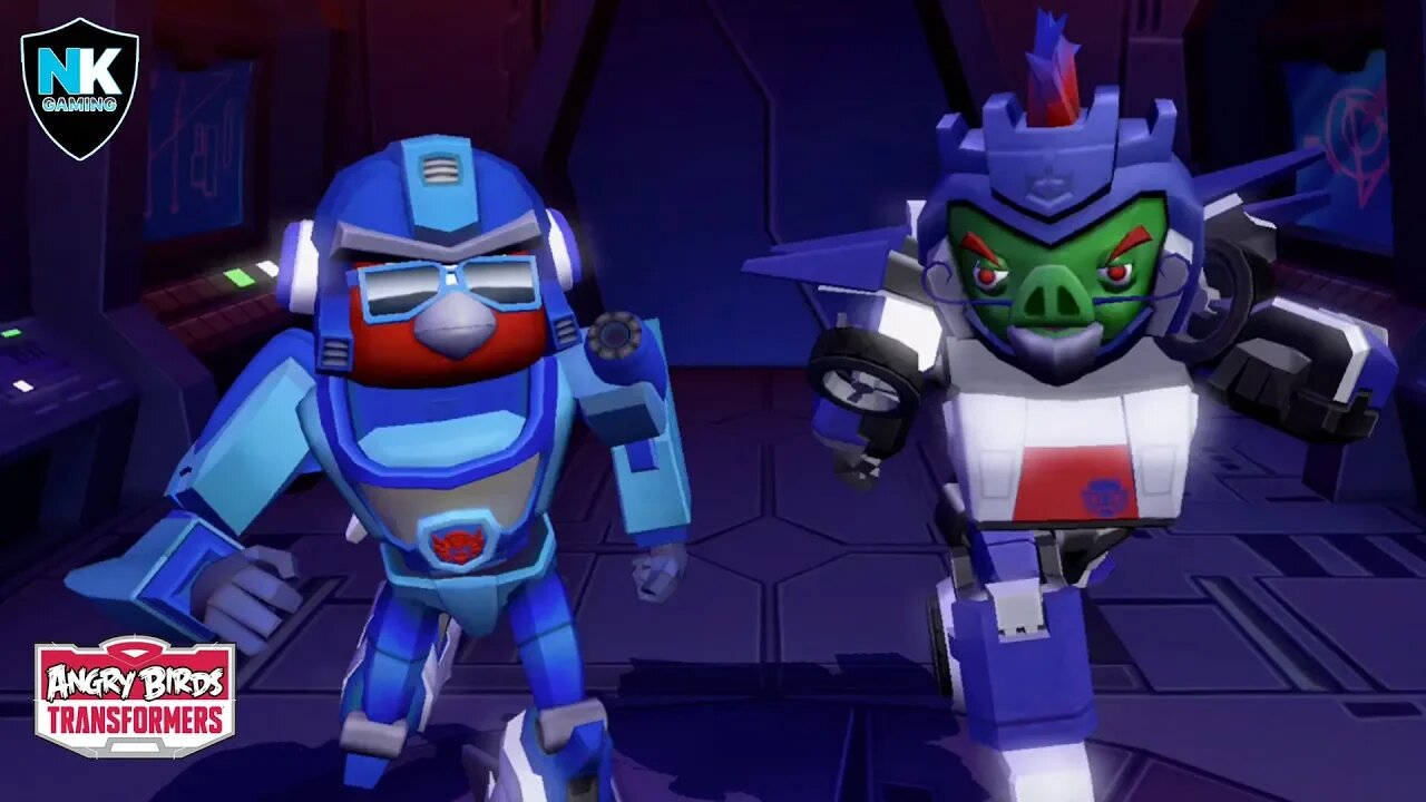 Angry Birds Transformers - Blurr + Breakdown Team Up