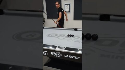 Hand is quicker than the eye re-invented! Sick Pool Trick 🎱🙉