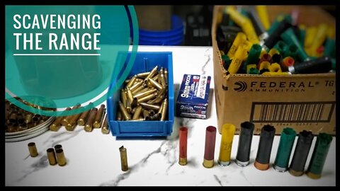 Scavenging At The Shooting Range For Things You Can Gather Other Than Brass - Hulls, Lead, Etc.