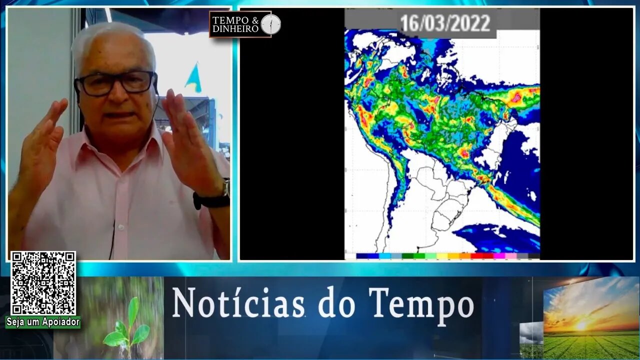 Chuva avança no Sul e no MT, Pará e RO. Calor ainda permanece no País