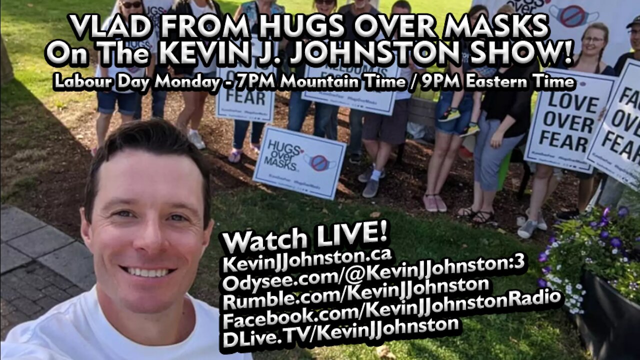 VLAD From Hugs Over Masks LIVE On The Kevin J. Johnston Show!