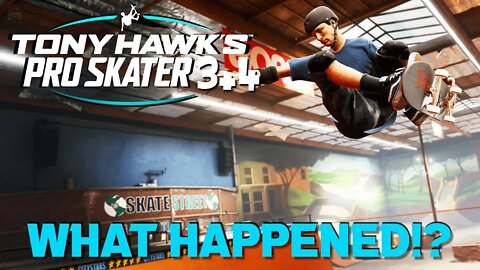 Tony Hawk CONFIRMS THPS 3+4 Was Planned But THIS Is What Happened...