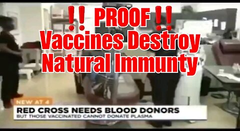 🚨PROOF Vax Destoys Immunity🚨